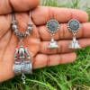 Unique Oxidised Trishul Chain Necklace With Jhumka Earrings 2 20200326 190400