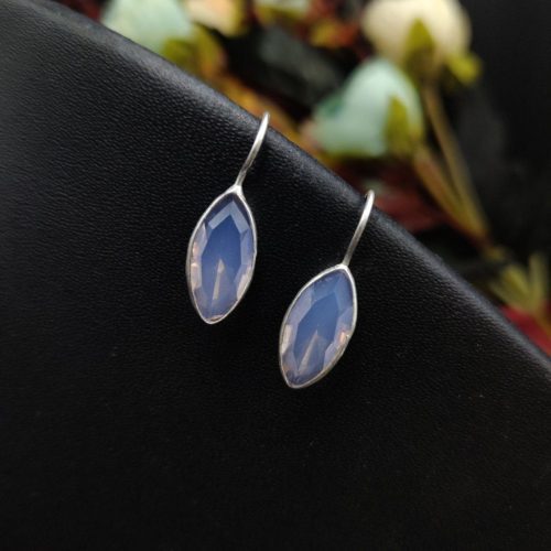 Premium Glass Stone Hook Earrings