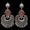 Oxidised Meenakari Chandbali Earrings 4 2023060812123873