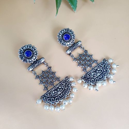 Antique Chandbali Dangler Earrings