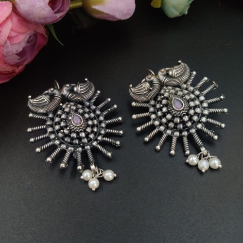 Replica Silver Look A Like Hook Earring - Image 3