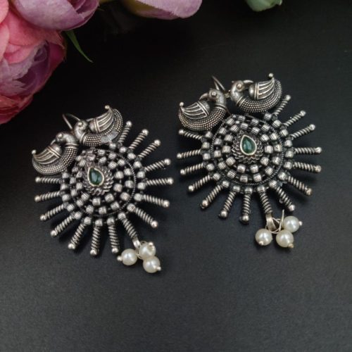 Replica Silver Look A Like Hook Earring - Image 2
