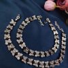 Silver Plated Butterfly Beads Anklets - Adjustable Size Unique Anklet