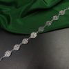 German Silver Plated Oxidized Shish Patti For Girls