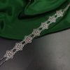 Silver Polish Oxidised Flower Designs Shish Patti
