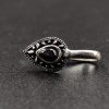 Oxidized Stone Nose Pin | Affordable Ethnic Jewelry for a Timeless Look