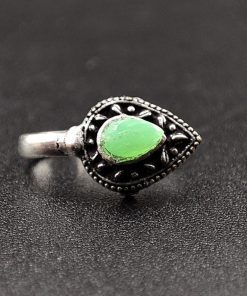 Oxidized Stone Nose Pin | Affordable Ethnic Jewelry for a Timeless Look