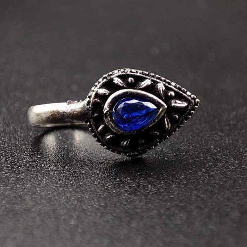 Oxidized Stone Nose Pin | Affordable Ethnic Jewelry for a Timeless Look