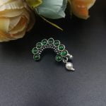 Attractive Oxidised Marathi Nosepin - Maharashtrian Nath