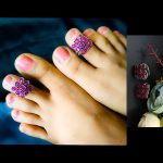 Oxidised Stone Work Square Shape Toe Rings for a Minimalist Look