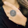 Elegant Round Oxidised Silver Rings: Timeless Beauty for Every Occasion