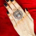 Statement oxidised silver rings for a bold and eye-catching look