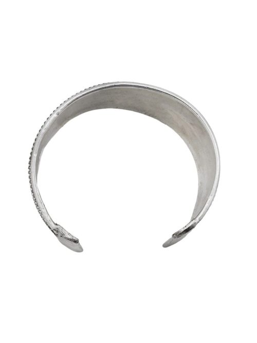 Oxidised Rope Design Free Size Cuff  Bracelet - Image 3