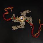 Elegant Thread of Love: Handcrafted Rakhi for Raksha Bandhan