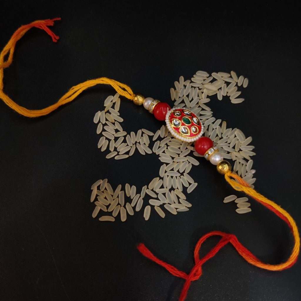 Symbol of Brotherhood: Ornate Rakhi for Brother's Blessings