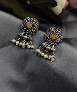 Silver Look Like Replica Stud Earrings - Best Choice For Daily-wear