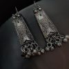 Antique Black Polish Fish Design Hook Earrings 2 photo 2023 06 25 16 48 45