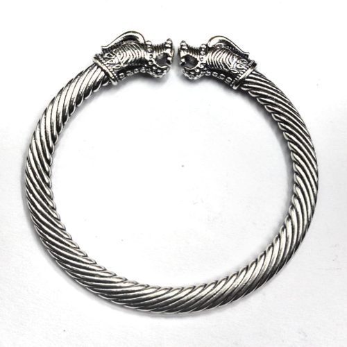 Oxidised-Dragon-Design-Bangle-Oxidized-German-Silver-Kada