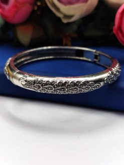 German-Silver-Bracelet-Free-Size-Opeanable-Oxidised-Bracelets