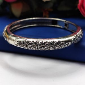 German-Silver-Bracelet-Free-Size-Opeanable-Oxidised-Bracelets