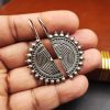 Designer-Casual-Wear-Half-D-Shape-Earrings