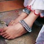 Traditional Oxidised Heavy Payal - Adorable Broad Anklets