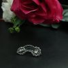 Lord Durga oxidised Marathi Nath nosepin for Navratri
