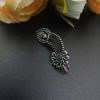 Lord Durga oxidised Marathi Nath nosepin for Navratri