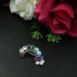 Bulk 90 Attractive Oxidised Marathi Nosepin - Maharashtrian Nath - "Multi"