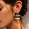 Silver-Plated-Casual-Wear-Oxidized-Hook-Earrings