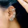Black Polish Oxidsed Flower Design Earrings For Girls 5 photo 2023 07 02 17 24 03
