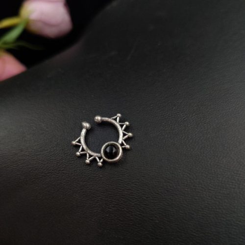 Pack of 50 Spetum Nosepin Oxidised Stone - Image 9