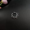 Graceful Adornments - Oxidised Septum Nose Rings for Girls: Enhance Your Elegance