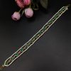 Symbol of cultural heritage, the gold plated Shish Patti adds elegance to your look
