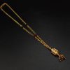 Traditional Rose Gold-plated AD Mangalsutra necklace for a timeless look