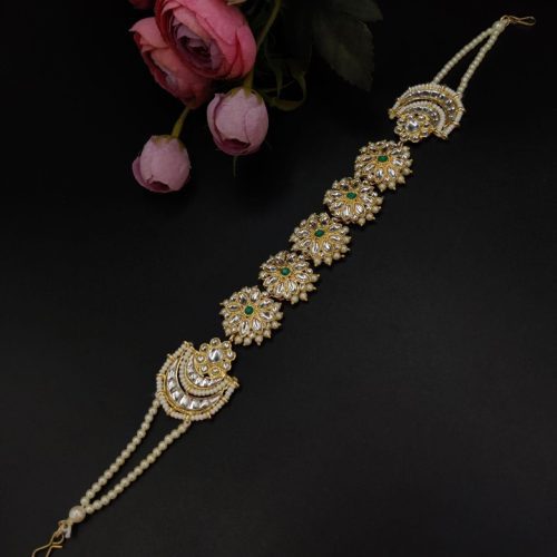 Hand Made Symbol of Cultural Heritage Gold Plated Shish Patti