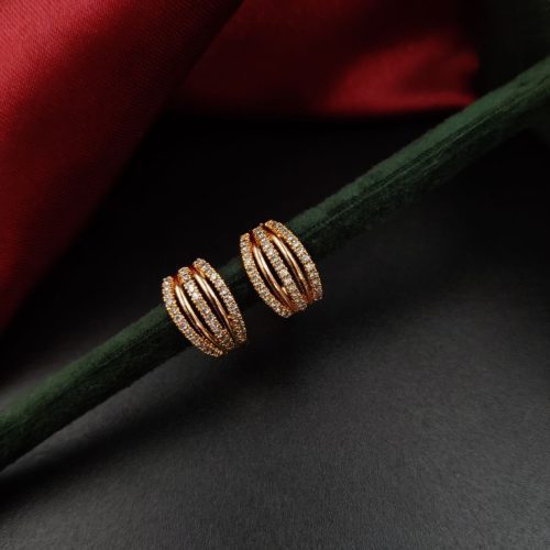 Trendy cubic zirconia stud earrings for a stylish statement