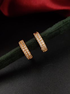 D9 Creation's premium AD earrings with adjustable screw-back closure