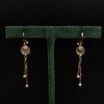 Glamorous cubic zirconia stud earrings for formal events