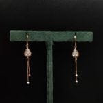 Chic AD earrings for a glamorous touch