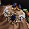 Handcrafted Gold Plated Choker Necklace Set | Premium Quality Jewelry For Wedding Season