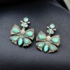 Premium Quality Butterfly Earrings Silver Replica Stone Stud 18 photo 2026 01 18 13 21 19