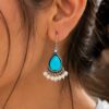 Casual Wear Drop Earrings Hook Style
