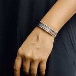 Oxidised Indian Style Free Size Cuff Bracelet For Girls
