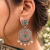 Silver Replica Dangler Earrings