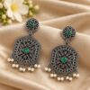 Silver Replica Dangler Earrings