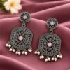 Silver Replica Dangler Earrings