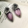 Premium Designer Leaf Silver Look Like Replica Earrings