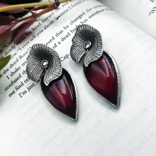Leaf Earrings | Silver Look Like Premium Quality Stud Earring