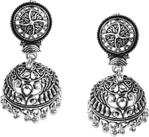 Premium Quality Designer Oxidized Stone Choker Set with a Touch of Elegant